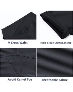 Womens Biker Yoga Shorts